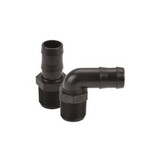 Pro tools HB075/050-90 Hose Barb 90deg 3/4in M thread x 1/2in