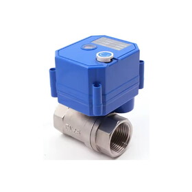 Pro tools CR02, 9-24VDC, DN15, NPT Valve 12v Ball Valve 1/2in SS