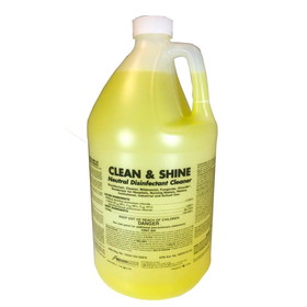 J.Racenstein 5190 Clean &amp; Shine Disinfectant Gallon - Makes 64 Gallons