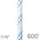 New England Ropes 3300-14-00600 KMIII Rope 7/16in 600