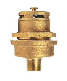 Justrite 08102 Brass Vertical Vent Assembly For 3/4&quot; Bung