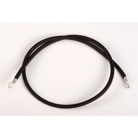 Justrite 08506 Antistatic Insulated Wire For Bonding/Grounding, With Dual 1/4-in Terminals, 3 feet.