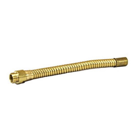 Justrite 08584 Hose Extension for lab faucet, 6-in, brass