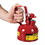 Justrite 10001 Type I Steel Safety Can w/Trigger-handle for flammables, 1 pt, Red - #10001