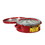 Justrite 10295 2 Quart Steel Bench Can, with Perforated Dasher Plate, Red - 10295