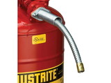 Justrite 11078 5/8" OD Flexible Hose Replacement for Type II Safety Cans - 11078