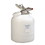 Justrite 12765 Safety Container for corrosives/acids, Wide-mouth, 5 gallon, polyethylene, White - #12765