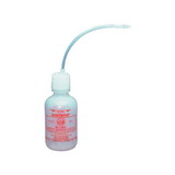 Justrite 14009 Dispensing Bottle with flexible tube for flammable liquids, 16 ounce, polyethylene, White