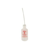 Justrite 14011 32 Ounce, Dispensing Bottle With Flexible Tube for Flammable Liquids, Polyethylene, White - 14011