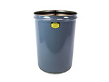 Justrite 26001 12 Gallon, Cease-Fire® Waste Receptacle, Safety Drum Can Only, Gray - 26001