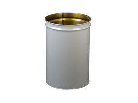 Justrite 26054 55 Gallon, Cease-Fire&#174; Waste Receptacle, Safety Drum Can Only, Gray - 26054