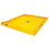 Justrite 28568 8' x 10' x 8", 398 Gallon Spill Capacity, Folding Spill Containment Berm, QuickBerm&reg; Lite, Yellow - 28568