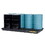Justrite 28661 8 Drum Accumulation Center, 98 Gallon Spill Capacity, EcoPolyBlend&trade;, Black - 28661