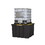 Justrite 28674 IBC Indoor Pallet, with Forklift Pockets, EcoPolyBlend&trade;, Black - 28674