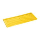 Justrite 29053 Yellow Polyethylene Tray Sump for shelf #29937 or 30, 40, and 45 gallon safety cabinets