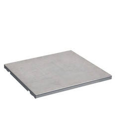 Justrite 29950 20.125" W x 18" D Steel Shelf for 15 Gallon (24"W) Under Fume Hood Safety Cabinet, SpillSlope&reg; - 29950