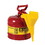 Justrite 7120110 Type I Steel Safety Can for flammables, with Funnel, 2 gallon, Red - #7120110