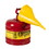 Justrite 7120110 Type I Steel Safety Can for flammables, with Funnel, 2 gallon, Red - #7120110