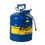Justrite 7250320 5 Gallon, 5/8" Metal Hose, Steel Safety Can for Kerosene, Type II, AccuFlow&trade;, Blue - 7250320