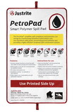 Justrite 83990 Absorbent Pads PetroPad™ with Smart Polymers, XX-Large - 83990