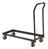 Justrite 84001 Rolling Cart for 30 Gallon and Piggyback Safety Cabinets, Poly Caster Wheels - 84001