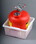 Justrite 84003 5 Gallon Capacity, HPLC Can Spill Basin, Polyethylene, Translucent - 84003