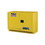 Justrite 884800 31 Gallon, 1 Shelf, 2 Doors, Manual Close, Flammable Cabinet, Sure-Grip&reg; EX Under Fume Hood, Yellow - 884800