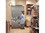 Justrite 884824 31 Gallon, 1 Shelf, 2 Doors, Self Close, Flammable Cabinet, Sure-Grip&reg; EX Under Fume Hood, Silver - 884824