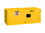 Justrite 891320 12 Gallon, 2 Doors, Self Close, Flammable Safety Cabinet, Sure-Grip&reg; EX Piggyback, Yellow - 891320