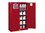 Justrite 893031 40 Gallon, 3 Shelves, 2 Doors, Self Close, Paint Safety Cabinet, Sure-Grip&reg; EX, Red - 893031