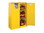 Justrite 894500 45 Gallon, 2 Shelves, 2 Doors, Manual Close, Flammable Cabinet, Sure-Grip&#174; EX, Yellow - 894500