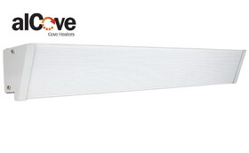 King Electric KCV1202-W alCove Series Radiant Convection Cove Heater, 24" / 210W / 120V, White