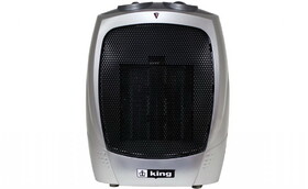 King Electric Electric PH-2 1500-watt Portable Ceramic Heater, Silver