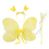 TopTie Fairy Princess Tutu Wing Wand Set For Girls Dress up