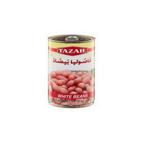 Tazah 0253 White Beans 24/400G E.O.