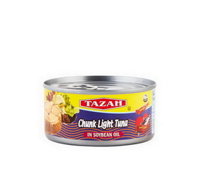 Tazah 0362 Chunk Light Tuna In Soy Oil 48/6.5 Oz