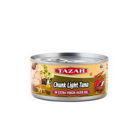 Tazah 0363 Chunk Tuna In Olive Oil 48/6.5 Oz