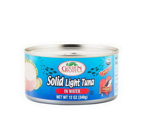 Golden Plate 0417WLS Solid Tuna In Water 24/12 Oz