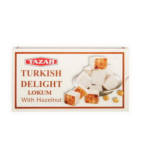 Tazah 0906R Turkish Delight With Rich Hazelnut 12/454 G