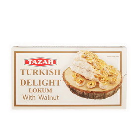 Tazah 0906W Turkish Delight With Walnut 12/454 G