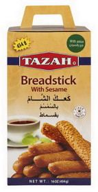 Tazah 0909BA Bread Sticks W/Sesame & Anise 12/454G