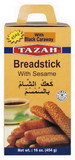 Tazah 0909BC Bread Sticks W/Sesame & Black Caraway (Nigella) 12/454G