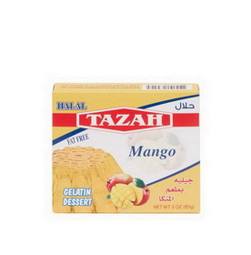 Tazah 0937T Gelatin Mango Halal 24/3 Oz