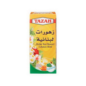 Tazah 1311LB Zhourat Lebanese Blend Tea Bag 24X20X2G
