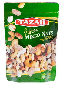 Tazah 1526GTB Super Mixed Nuts Green Bag 12/300G