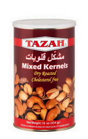 Tazah 1526G Mixed Kernels/Nuts Extra Red Tin 12/1 Lbs