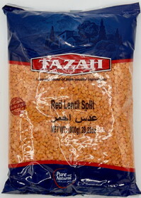 Tazah 1916G Red Split Lentils 12/800G