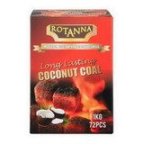 Rotanna 2022 Coco Premium Charcoal 12X1 Kilo X 72 Tablets