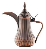Nour 2480C Coffee Kettle Bronze W/ Handle 12/1.5 L