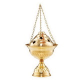 Egyptian Brass Censer Medium For Incense 5Pcs/Set
